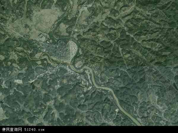 中国广东省茂名市化州市平定镇地图(卫星地图)