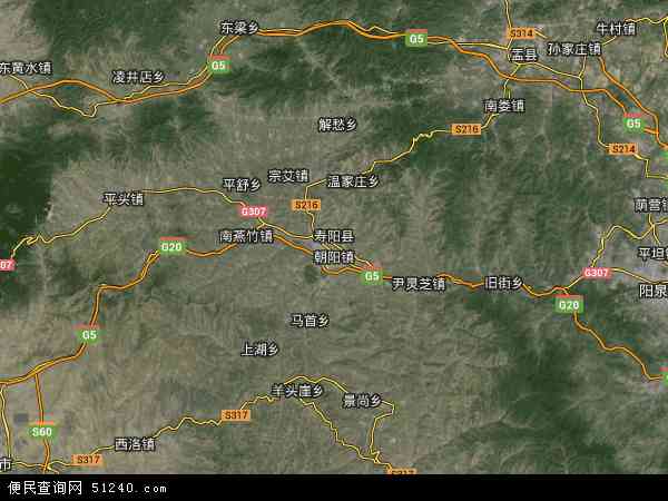 寿阳县地图 乡镇图片