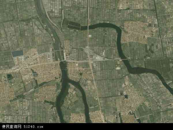 下洼镇卫星地图图片