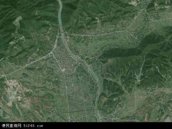 衢州市卫星地图高清版图片