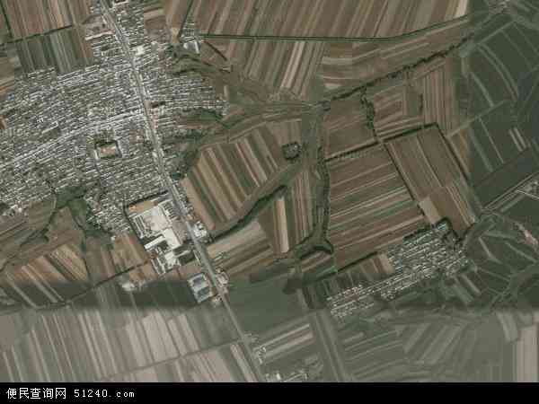 兰西县卫星地图图片