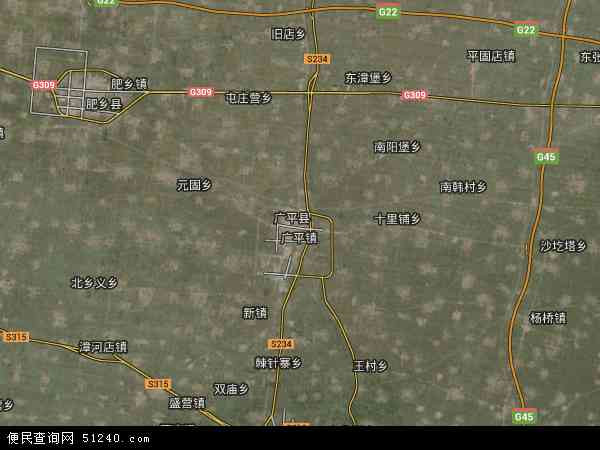 广平县卫星地图 - 广平县高清卫星地图 - 广平县高清航拍地图 - 2024年广平县高清卫星地图