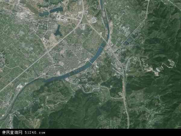建德市卫星地图图片