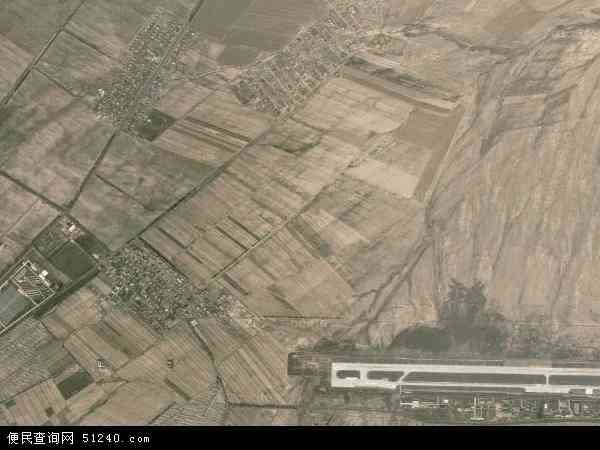 中国新疆维吾尔自治区乌鲁木齐市乌鲁木齐县水西沟镇地图(卫星地图)