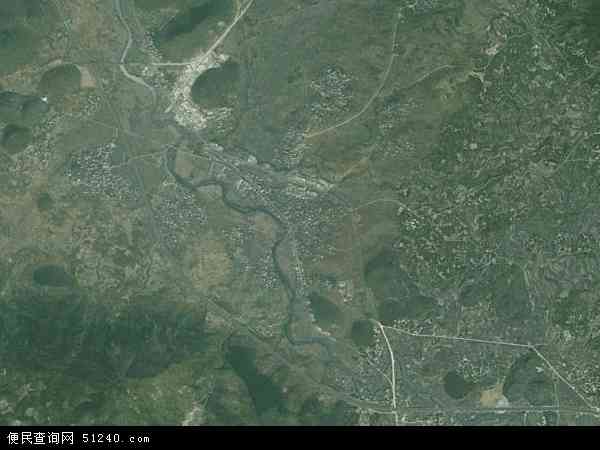 中国广西壮族自治区桂林市平乐县同安镇地图(卫星地图)