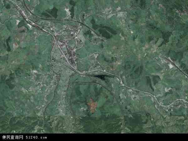 永安市西洋镇卫星图图片