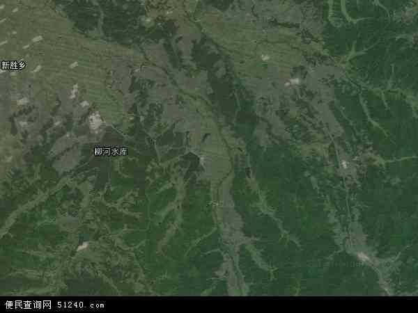 柳河农场卫星地图 - 柳河农场高清卫星地图 - 柳河农场高清航拍地图 - 2024年柳河农场高清卫星地图