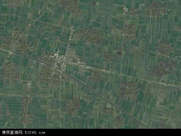 中国河南省周口市郸城县双楼乡地图(卫星地图)