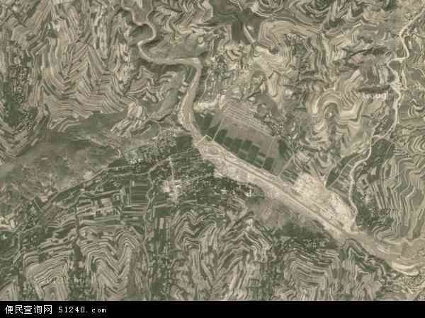 通渭县卫星地图图片