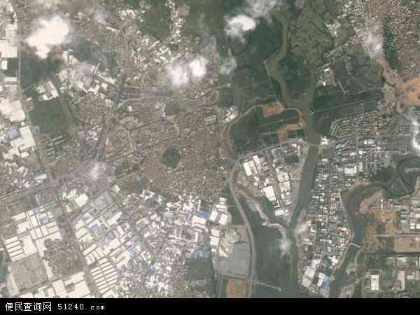 南安市水头镇卫星地图图片