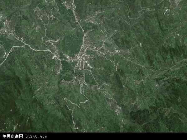 新县高清卫星地图图片