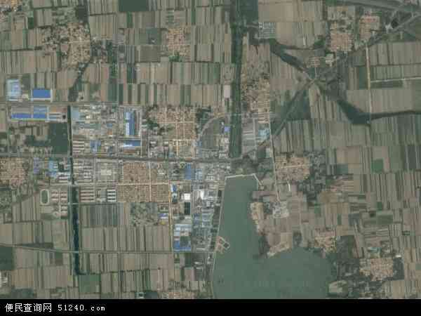 中国山东省潍坊市诸城市辛兴镇地图(卫星地图)