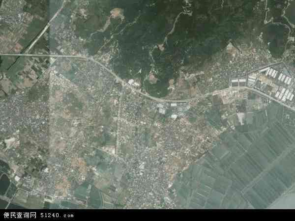 中国福建省福州市福清市城头镇地图(卫星地图)