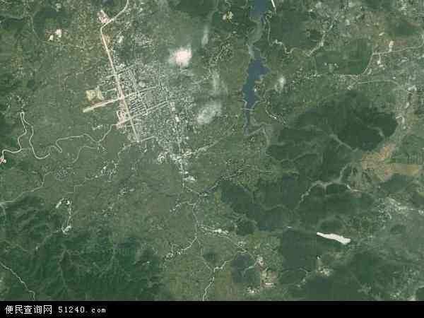 龙泉镇卫星地图 