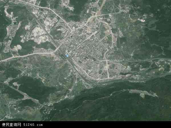 湖南省龙山县卫星地图图片