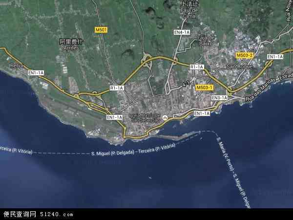 蓬塔德尔加达卫星地图 - 蓬塔德尔加达高清卫星地图 - 蓬塔德尔加达高清航拍地图 - 2024年蓬塔德尔加达高清卫星地图