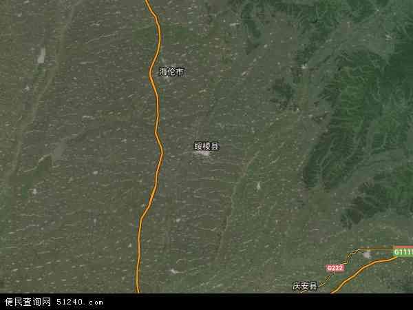 武功县卫星地图图片
