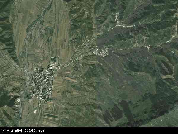 隆化县卫星地图图片