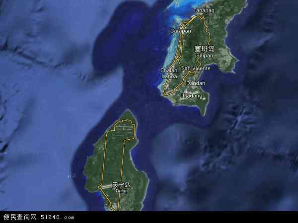 北马里亚纳群岛卫星地图 - 北马里亚纳群岛高清卫星地图 - 北马里亚纳群岛高清航拍地图 - 2022年北马里亚纳群岛高清卫星地图