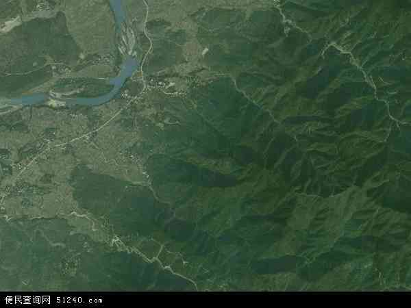 湖南道县卫星地图图片