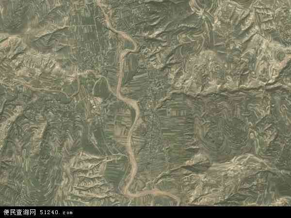 陇西县卫星地图高清版图片