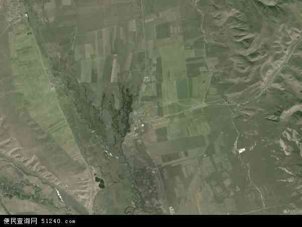 哈勒景蒙古族乡卫星地图 - 哈勒景蒙古族乡高清卫星地图 - 哈勒景蒙古族乡高清航拍地图 - 2024年哈勒景蒙古族乡高清卫星地图