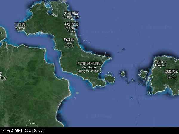 邦加－勿里洞群岛卫星地图 - 邦加－勿里洞群岛高清卫星地图 - 邦加－勿里洞群岛高清航拍地图 - 2024年邦加－勿里洞群岛高清卫星地图