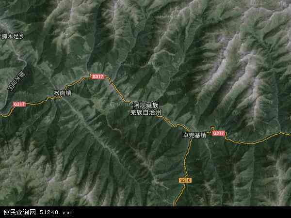 阿坝藏族羌族自治州卫星地图 - 阿坝藏族羌族自治州高清卫星地图 - 阿坝藏族羌族自治州高清航拍地图 - 2024年阿坝藏族羌族自治州高清卫星地图