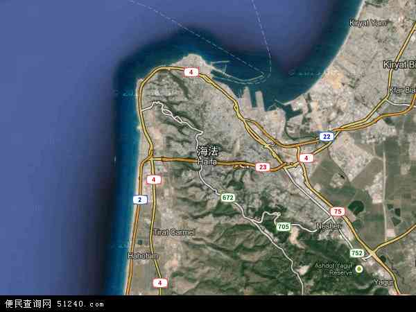 海法卫星地图 - 海法高清卫星地图 - 海法高清航拍地图 - 2024年海法高清卫星地图