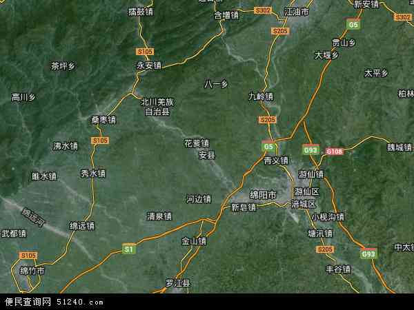 安县卫星地图 - 安县高清卫星地图 - 安县高清航拍地图 - 2024年安县高清卫星地图
