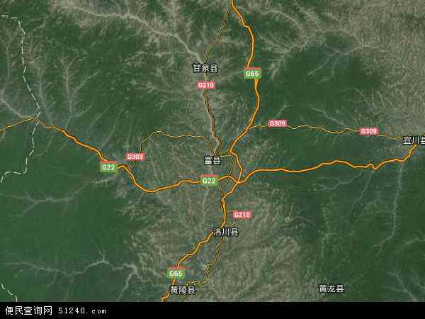 富县卫星地图 - 富县高清卫星地图 - 富县高清航拍地图 - 2024年富县高清卫星地图