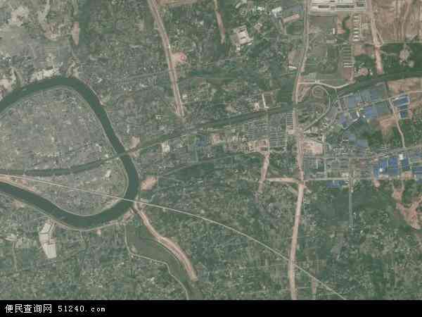 长沙市 长沙县 榔梨榔梨卫星地图 本站收录有:2021榔梨卫星地图高清版