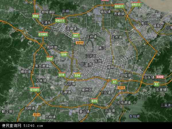 宁波市卫星地图 - 宁波市高清卫星地图 - 宁波市高清航拍地图 - 2024年宁波市高清卫星地图