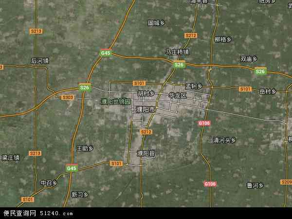 濮阳市卫星地图 - 濮阳市高清卫星地图 - 濮阳市高清航拍地图 - 2024年濮阳市高清卫星地图