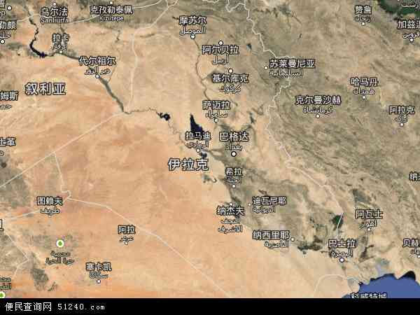 伊拉克卫星地图 - 伊拉克高清卫星地图 - 伊拉克高清航拍地图 - 2022年伊拉克高清卫星地图