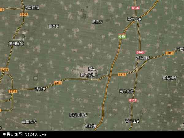 邱县卫星地图 - 邱县高清卫星地图 - 邱县高清航拍地图 - 2024年邱县高清卫星地图