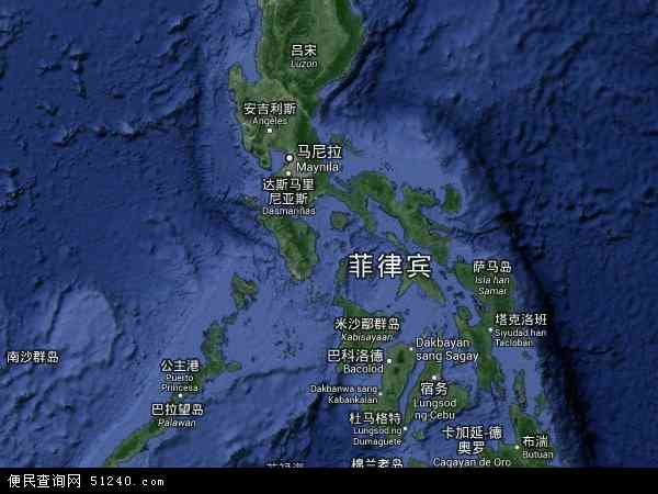菲律宾卫星地图 - 菲律宾高清卫星地图 - 菲律宾高清航拍地图 - 2022年菲律宾高清卫星地图