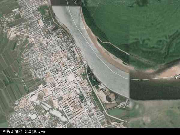 呼玛镇卫星地图 - 呼玛镇高清卫星地图 - 呼玛镇高清航拍地图 - 2024年呼玛镇高清卫星地图