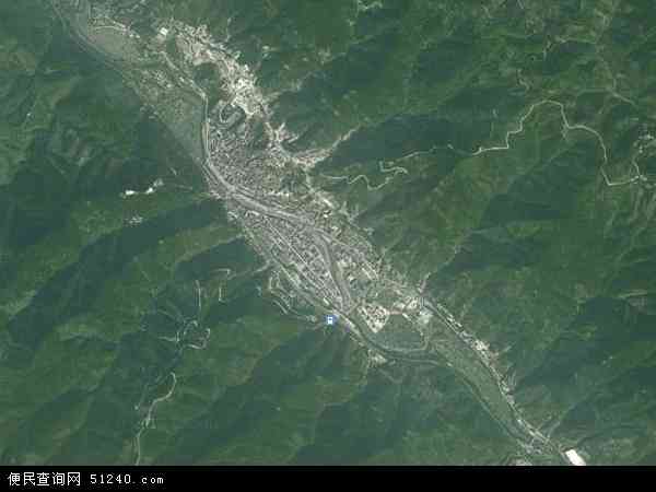 中国广西壮族自治区百色市田林县乐里镇地图(卫星地图)