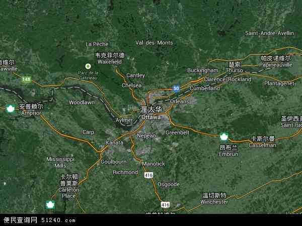 渥太华卫星地图 - 渥太华高清卫星地图 - 渥太华高清航拍地图 - 2024年渥太华高清卫星地图