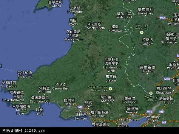 威尔士卫星地图 - 威尔士高清卫星地图 - 威尔士高清航拍地图 - 2024年威尔士高清卫星地图