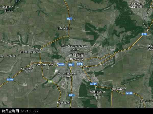 卢甘斯克卫星地图 - 卢甘斯克高清卫星地图 - 卢甘斯克高清航拍地图 - 2024年卢甘斯克高清卫星地图