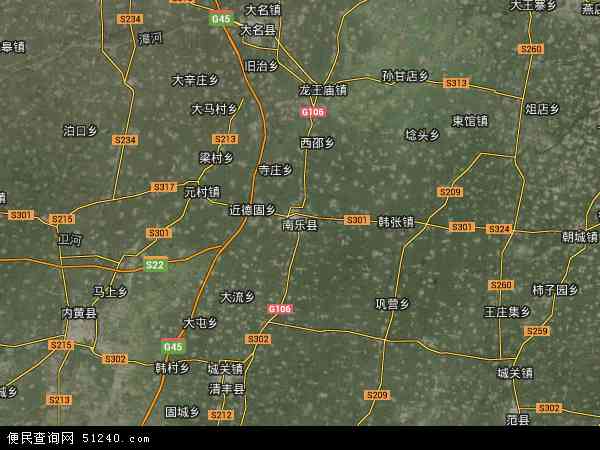南乐县卫星地图 - 南乐县高清卫星地图 - 南乐县高清航拍地图 - 2024年南乐县高清卫星地图