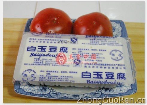西红柿烧豆腐