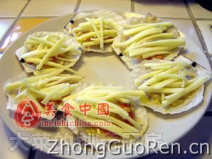 春节家宴菜（五）-【堆金积玉】芝士蒜茸焗扇贝
