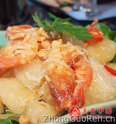 美食中国·美味金柚炒海鲜