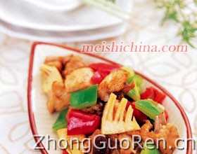 白炒虾球的做法·美食中国图片-meishichina.com