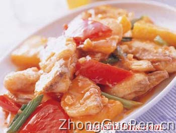 菠萝鱼片的做法·美食中国图片-meishichina.com