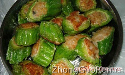 酿苦瓜的做法·美食中国图片-meishichina.com