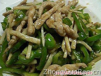 青椒肉丝的做法·美食中国图片-meishichina.com